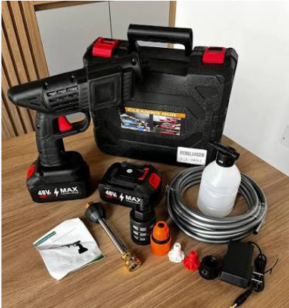 HIDROLAVADORA PORTÁTIL 48V + 2 BATERÍAS