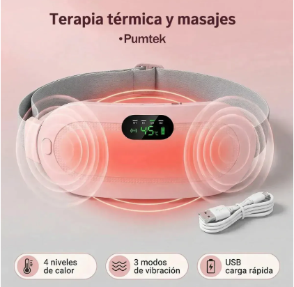 Cinturón Inteligente de Masaje y Calor para Cólicos Menstruales – Alivio y Relajación Abdominal (Copia)