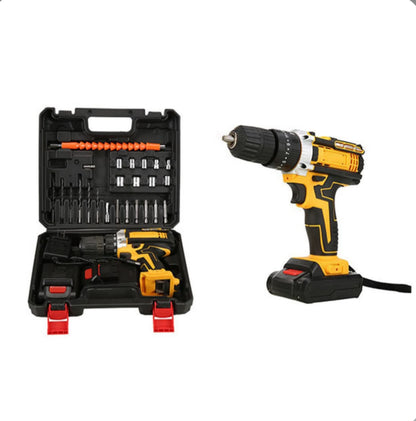 🔥 Taladro Potencia 21V – Kit 26 Piezas + 2 Baterías
